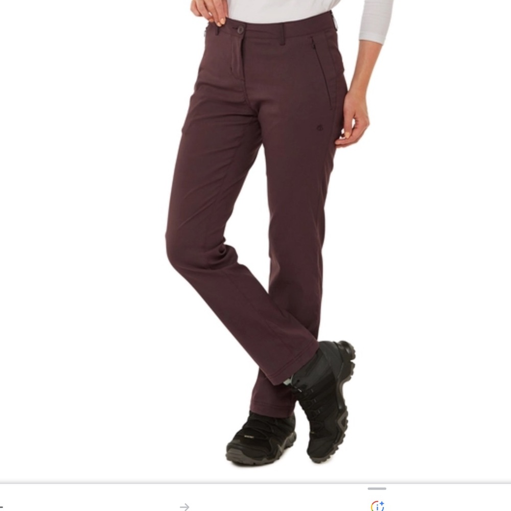 Craghoppers KIWI PRO TROUSER - Potent Plum